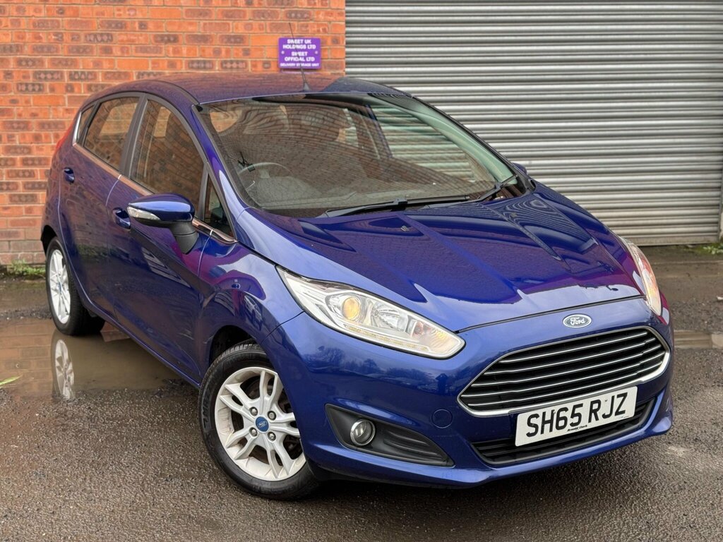Ford Fiesta 1.25 Zetec Euro 6 SH65RJZ Blue
