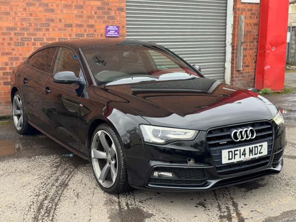 Audi A5 3.0 Tdi V6 Black Edition Sportback S Tronic Quattr Black #4