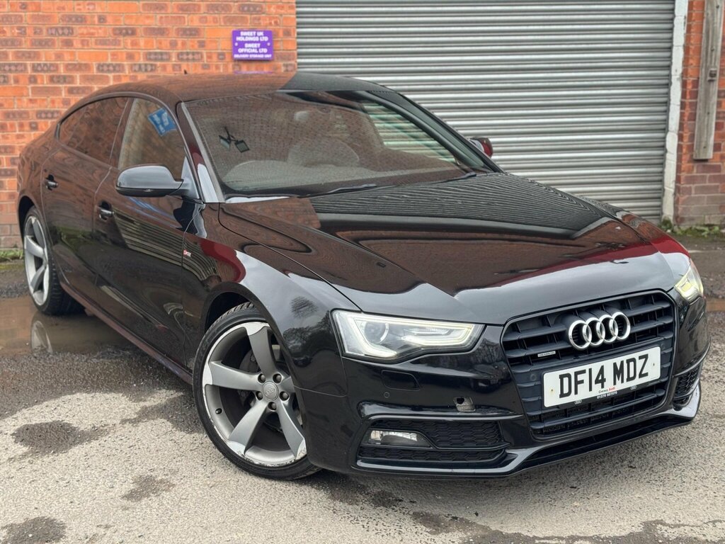 Audi A5 3.0 Tdi V6 Black Edition Sportback S Tronic Quattr Black