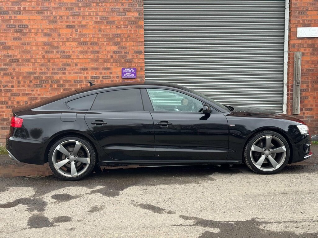 Audi A5 3.0 Tdi V6 Black Edition Sportback S Tronic Quattr Black #5