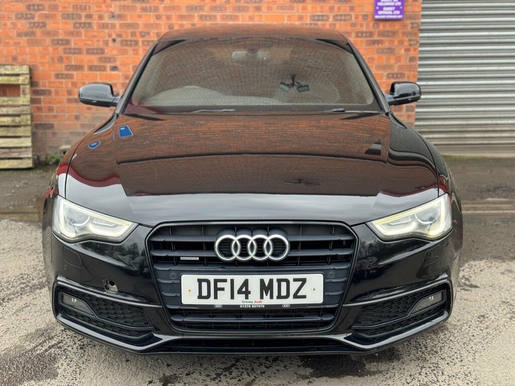 Audi A5 3.0 Tdi V6 Black Edition Sportback S Tronic Quattr Black #3