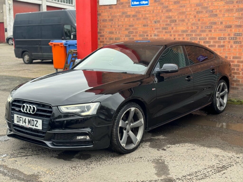 Audi A5 3.0 Tdi V6 Black Edition Sportback S Tronic Quattr Black #2