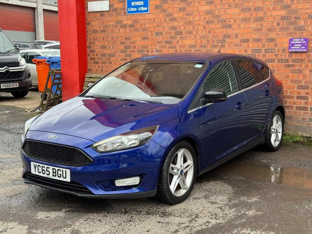 Ford Focus 1.5 Tdci Titanium Euro 6 Ss YC65BGU Blue #2