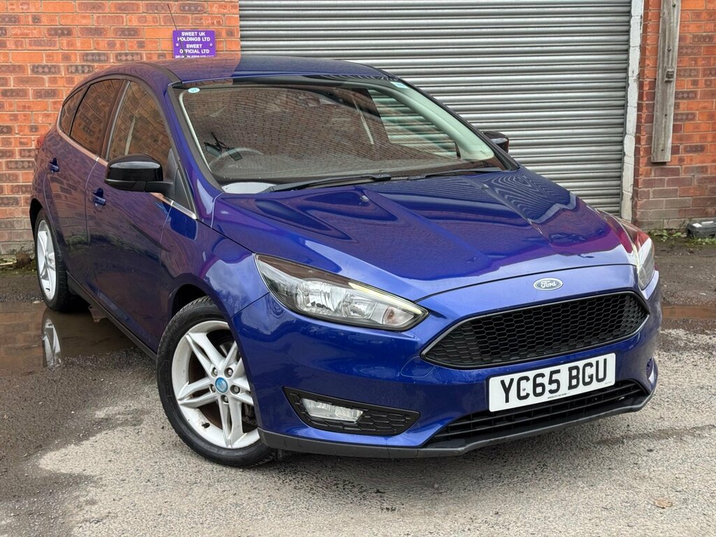 Ford Focus 1.5 Tdci Titanium Euro 6 Ss YC65BGU Blue