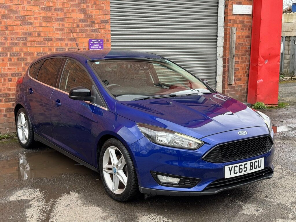 Ford Focus 1.5 Tdci Titanium Euro 6 Ss YC65BGU Blue #4