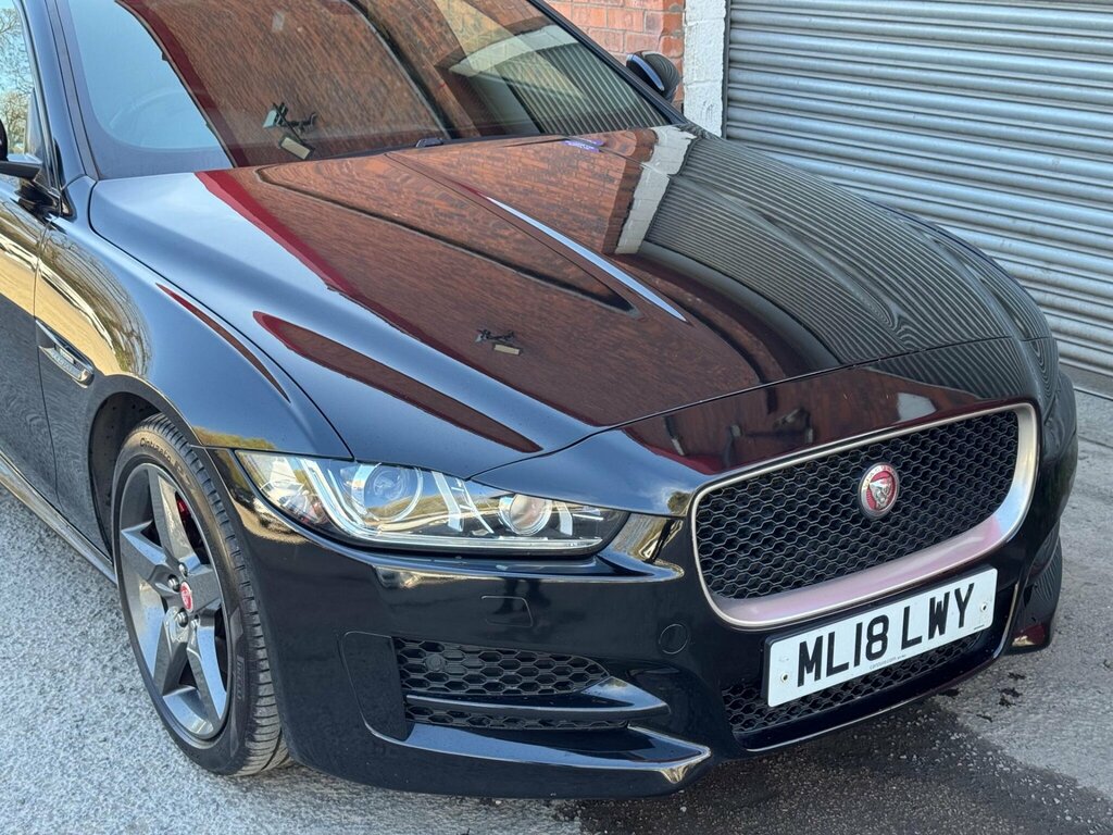 Jaguar XE 2.0D R-sport Euro 6 Ss ML18LWY Black #6