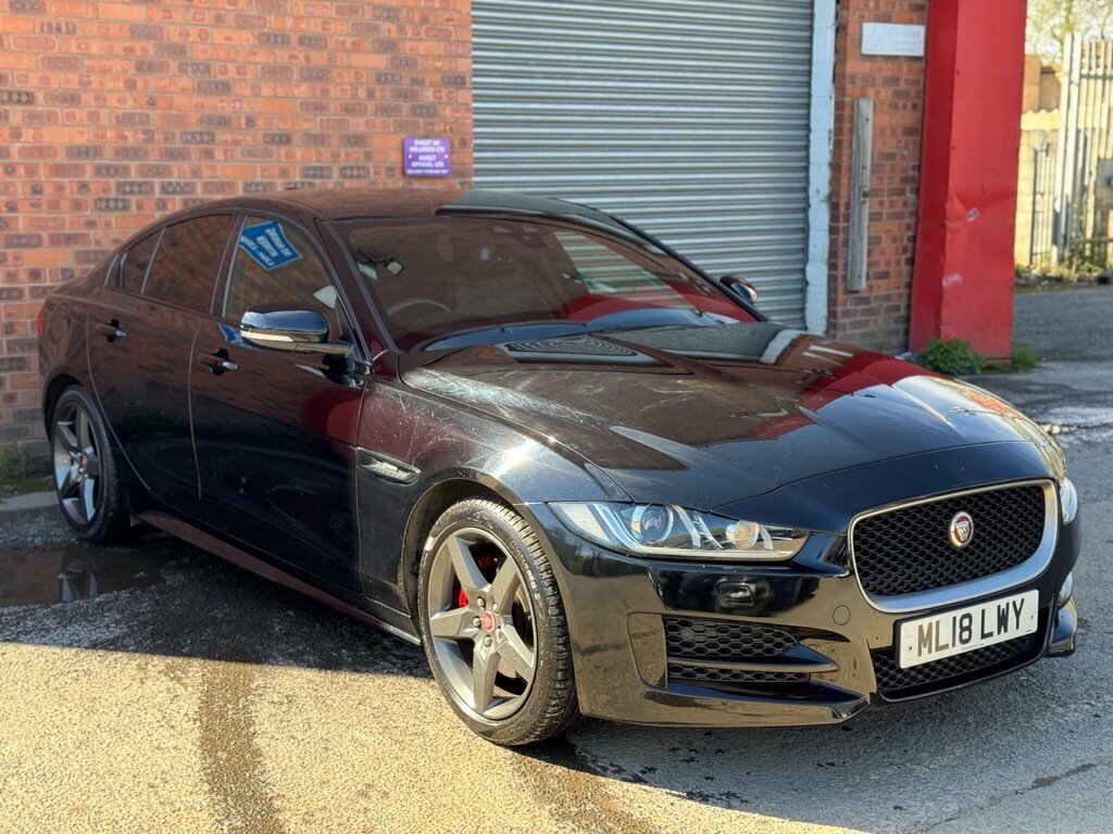 Jaguar XE 2.0D R-sport Euro 6 Ss ML18LWY Black #4