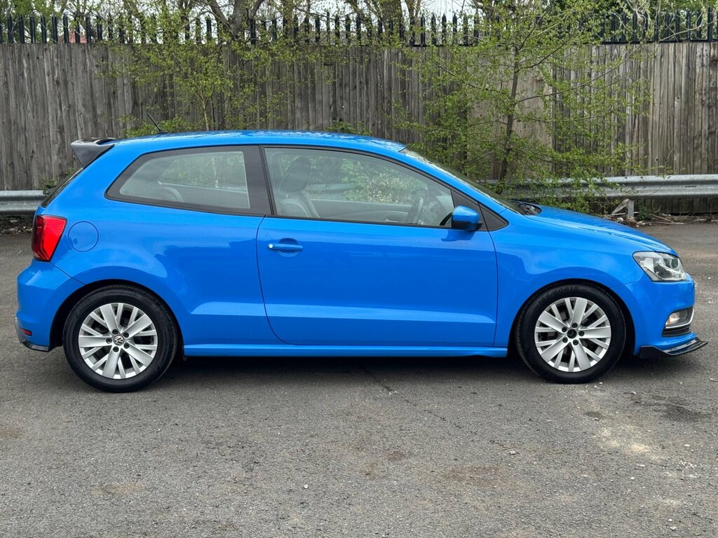 Volkswagen Polo 1.2 Tsi Bluemotion Tech Se Euro 6 Ss YB64UAT Blue #5