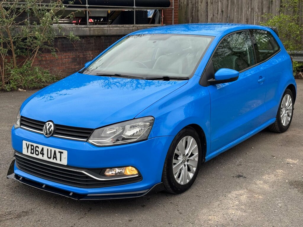 Volkswagen Polo 1.2 Tsi Bluemotion Tech Se Euro 6 Ss YB64UAT Blue #2