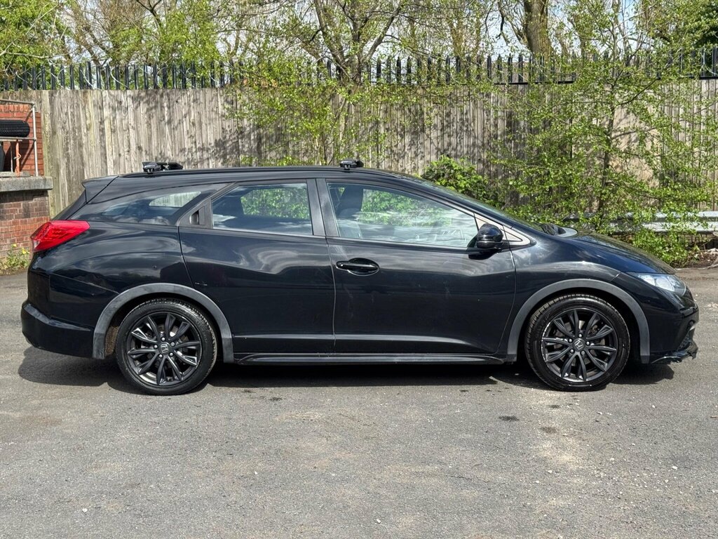 Honda Civic 1.6 I-dtec Black Edition Tourer Euro 5 Ss AD15OFM Black #5