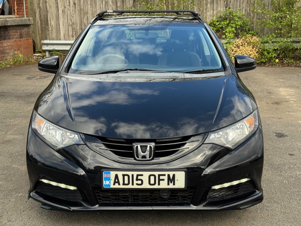 Honda Civic 1.6 I-dtec Black Edition Tourer Euro 5 Ss AD15OFM Black #3