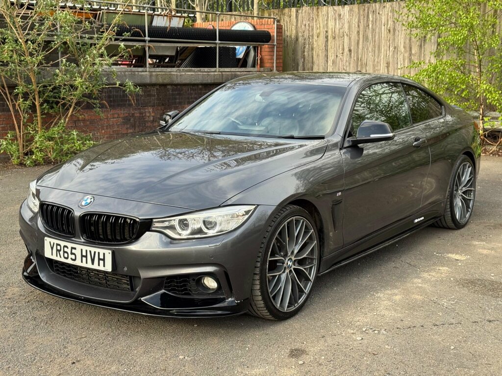 BMW 4 Series 2.0 420D M Sport Euro 6 Ss YR65HVH Grey #2