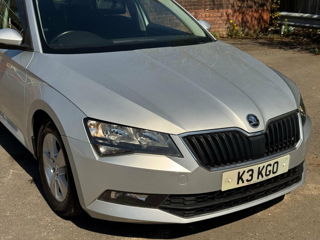 Skoda Superb 1.6 Tdi S Dsg Euro 6 Ss K3KGO Silver #6