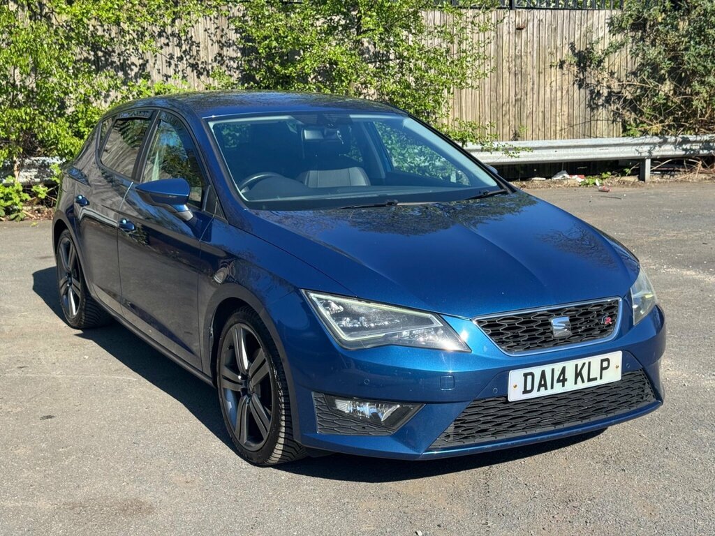 Seat Leon 2.0 Tdi Cr Fr Euro 5 Ss DA14KLP Blue #4