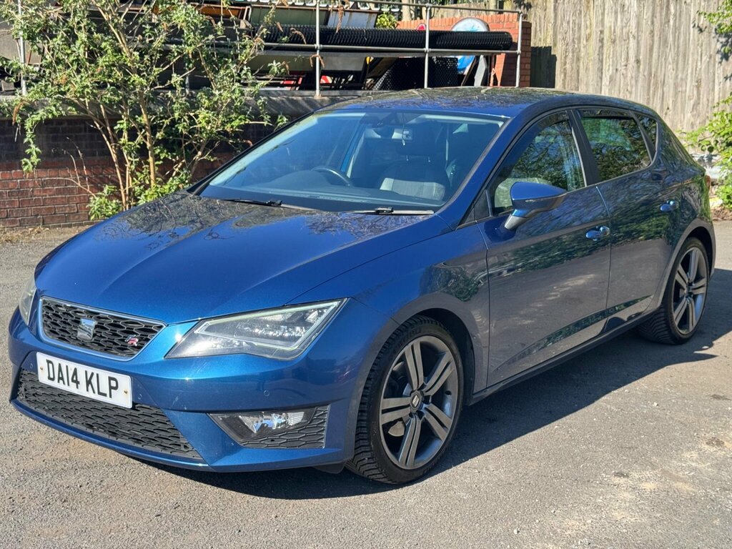 Seat Leon 2.0 Tdi Cr Fr Euro 5 Ss DA14KLP Blue #2