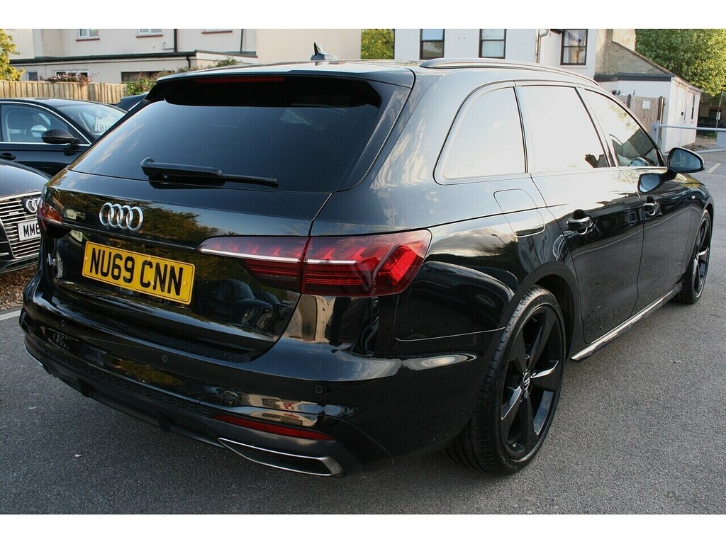 Audi A4 Avant 2.0 Tfsi Avant 40 Black Edition U917 Ulez NU69CNN Black #3