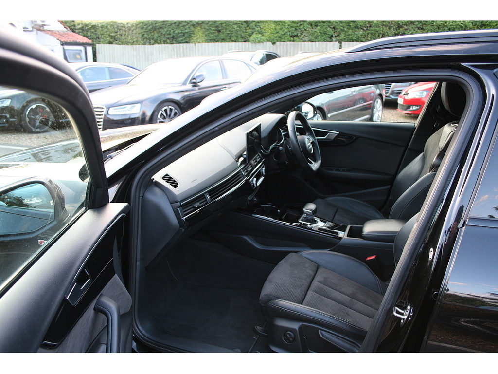 Audi A4 Avant 2.0 Tfsi Avant 40 Black Edition U917 Ulez NU69CNN Black #2