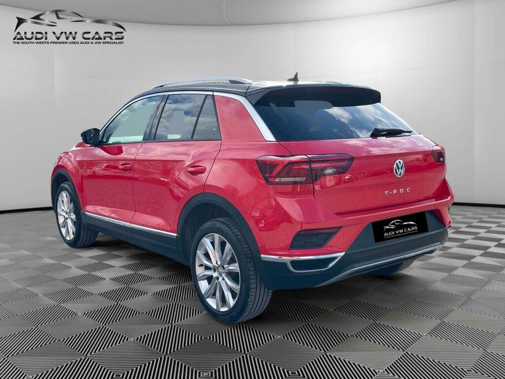 Volkswagen T-Roc 1.5 Tsi Evo Sel Euro 6 Ss Red #5
