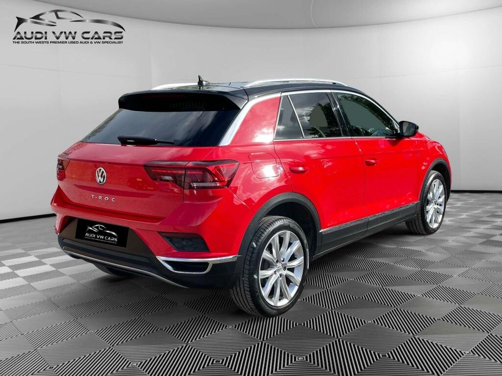 Volkswagen T-Roc 1.5 Tsi Evo Sel Euro 6 Ss Red #3