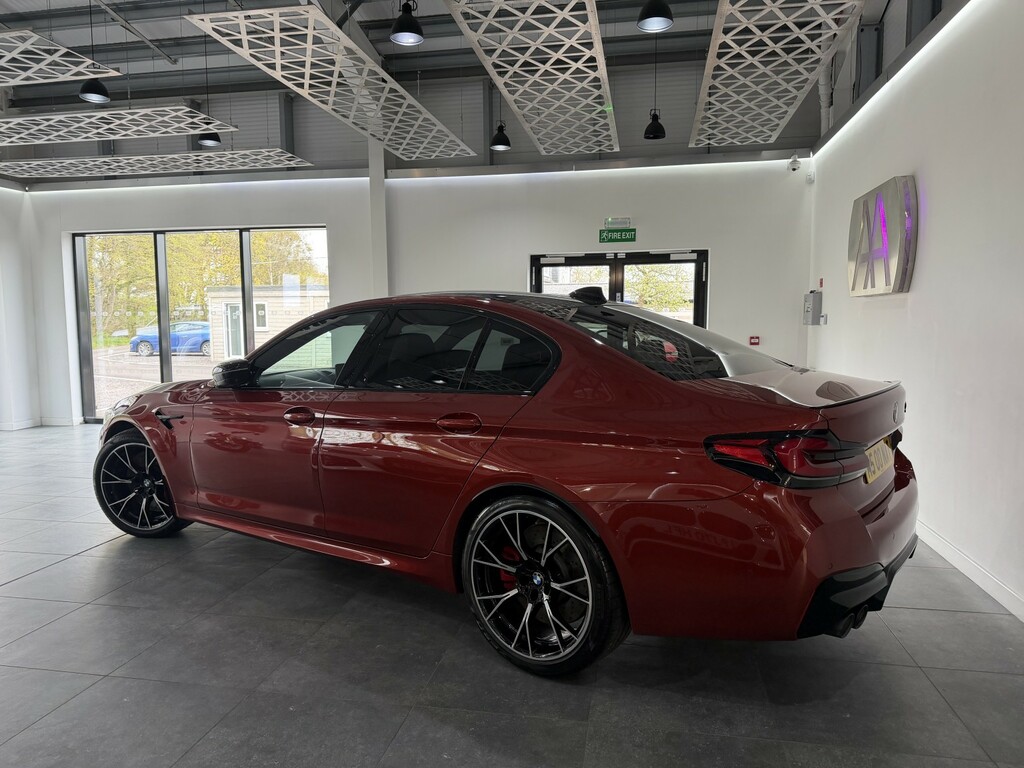 BMW M5 Saloon 4.4 M5 Competition Saloon 202171 M500NAT Red #2