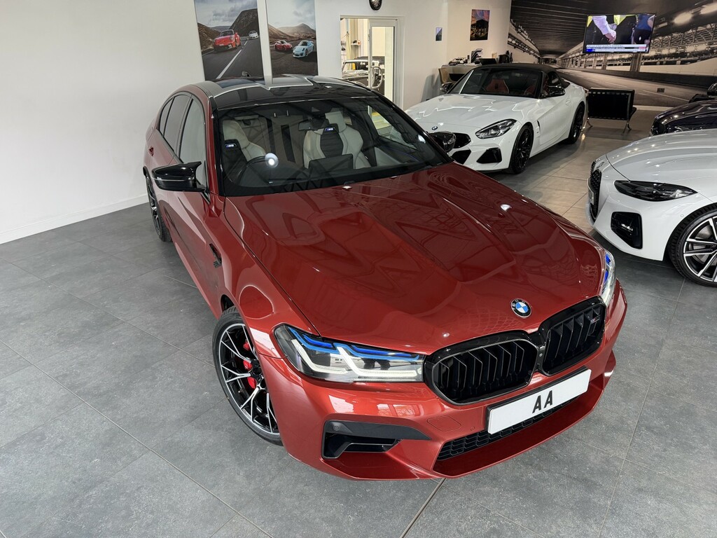 BMW M5 Saloon 4.4 M5 Competition Saloon 202171 Red