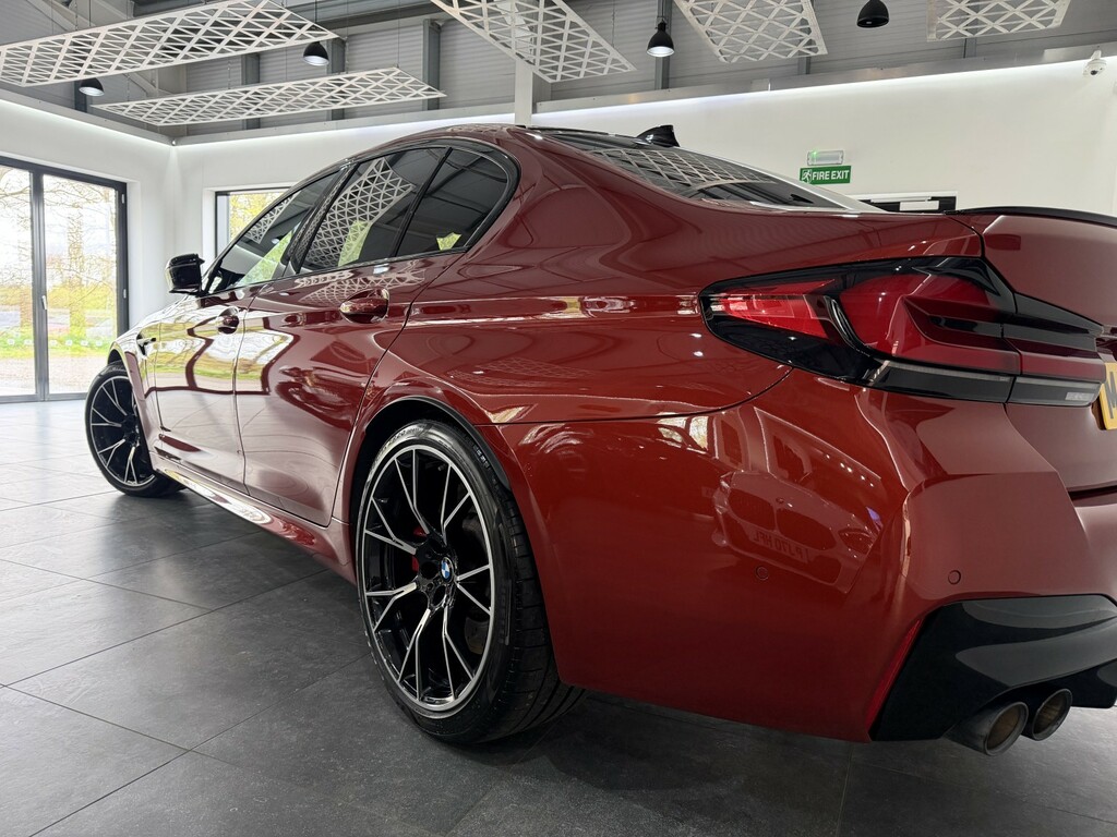 BMW M5 Saloon 4.4 M5 Competition Saloon 202171 M500NAT Red #3