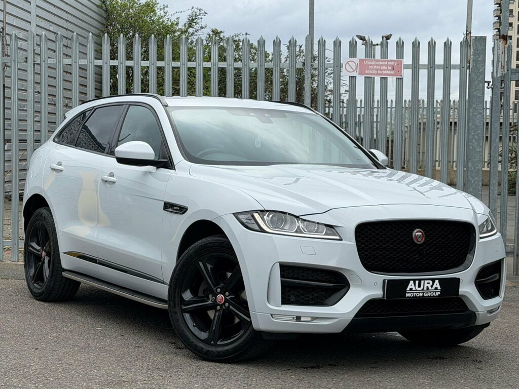 Jaguar F-Pace 2.0 D180 R-sport Awd Euro 6 Ss White