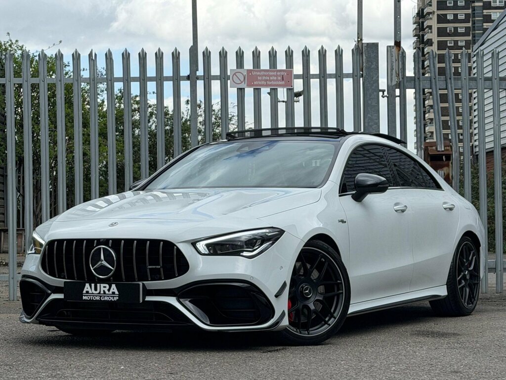 Mercedes-Benz CLA Class 2.0 Cla45 Amg S Plus Coupe 8G-dct 4Matic Euro 6 KR21YOW White #5