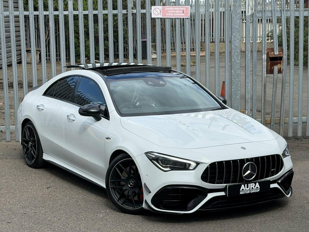 Mercedes-Benz CLA Class 2.0 Cla45 Amg S Plus Coupe 8G-dct 4Matic Euro 6 KR21YOW White #3