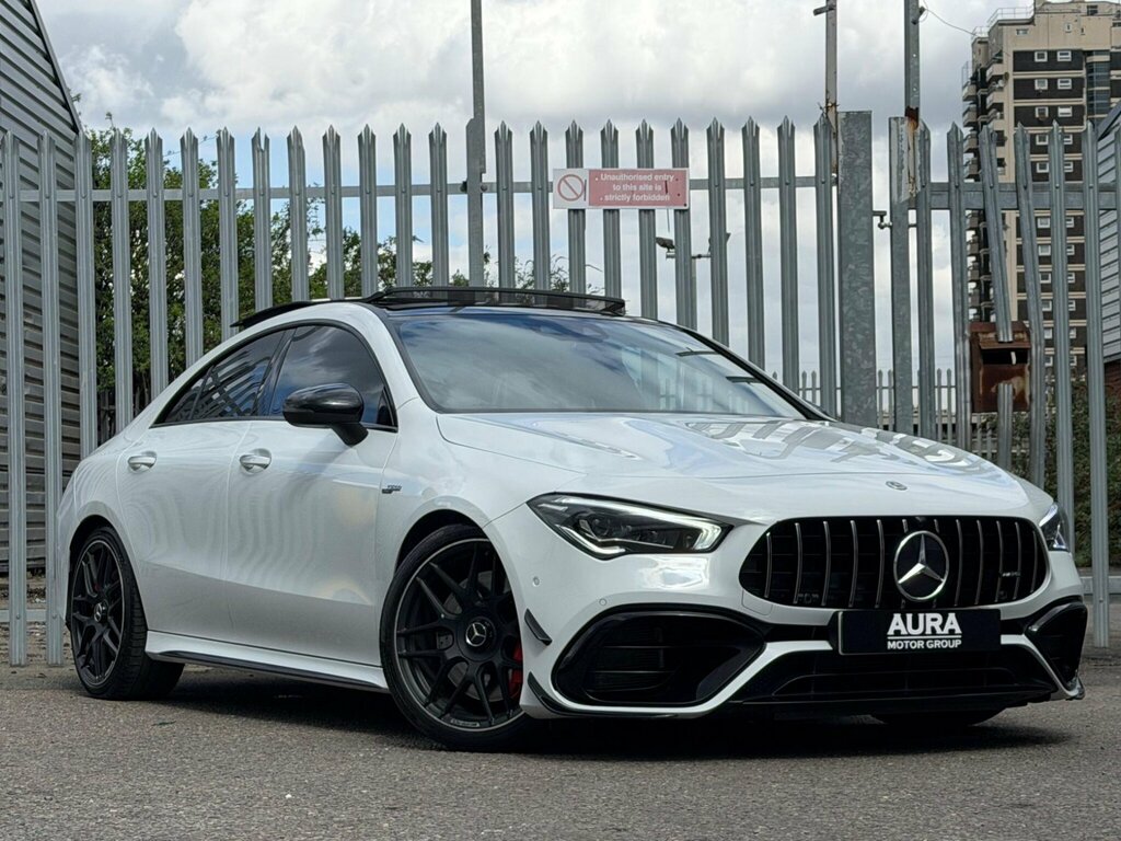 Mercedes-Benz CLA Class 2.0 Cla45 Amg S Plus Coupe 8G-dct 4Matic Euro 6 KR21YOW White #2