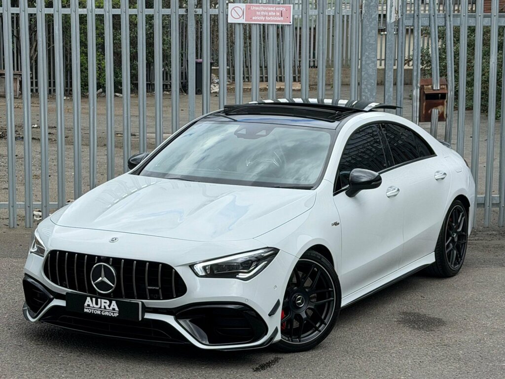 Mercedes-Benz CLA Class 2.0 Cla45 Amg S Plus Coupe 8G-dct 4Matic Euro 6 KR21YOW White #6