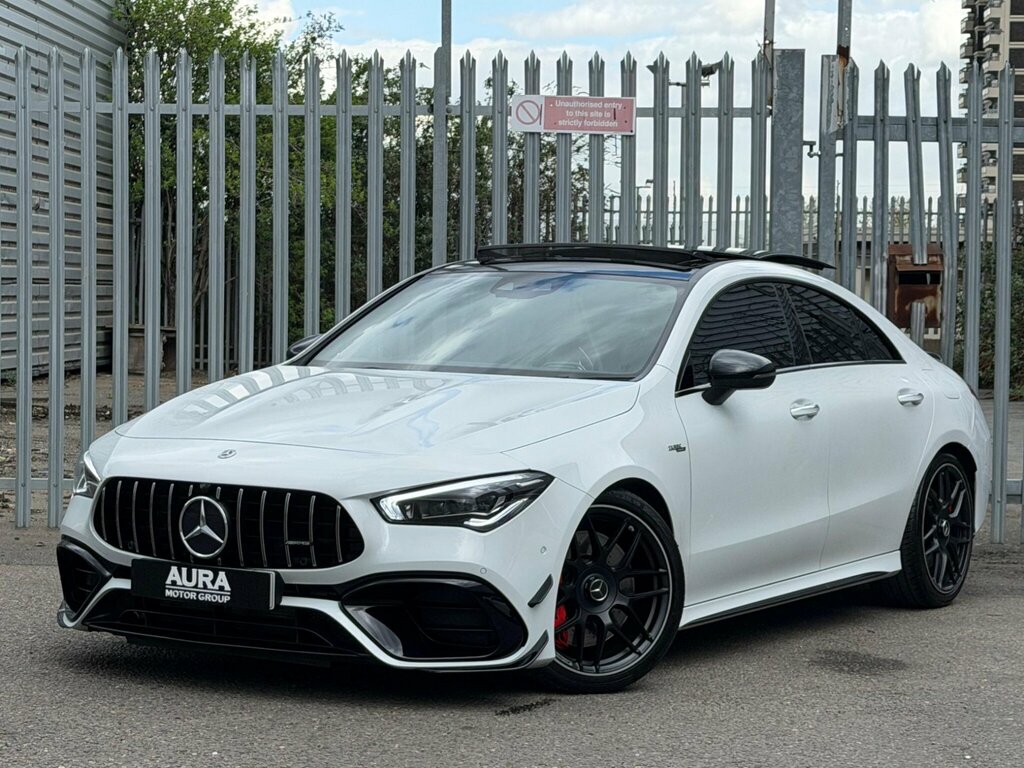 Mercedes-Benz CLA Class 2.0 Cla45 Amg S Plus Coupe 8G-dct 4Matic Euro 6 KR21YOW White #4