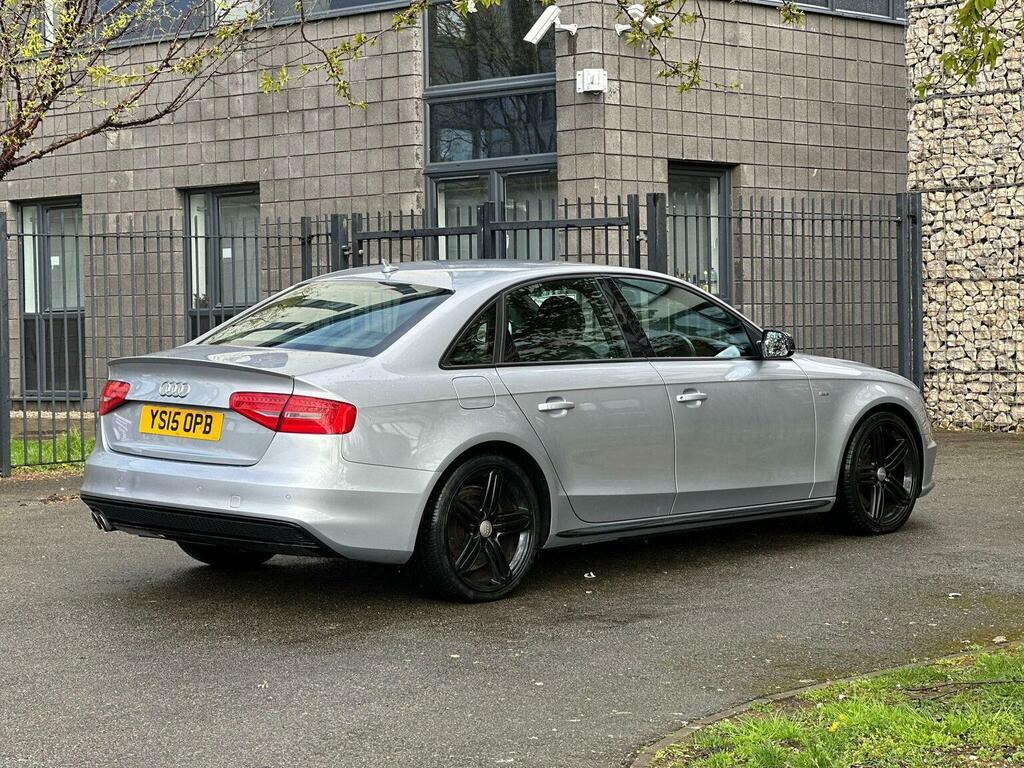 Audi A4 2.0 Tdi Black Edition Plus Multitronic Euro 5 S S YS15OPB Silver #5