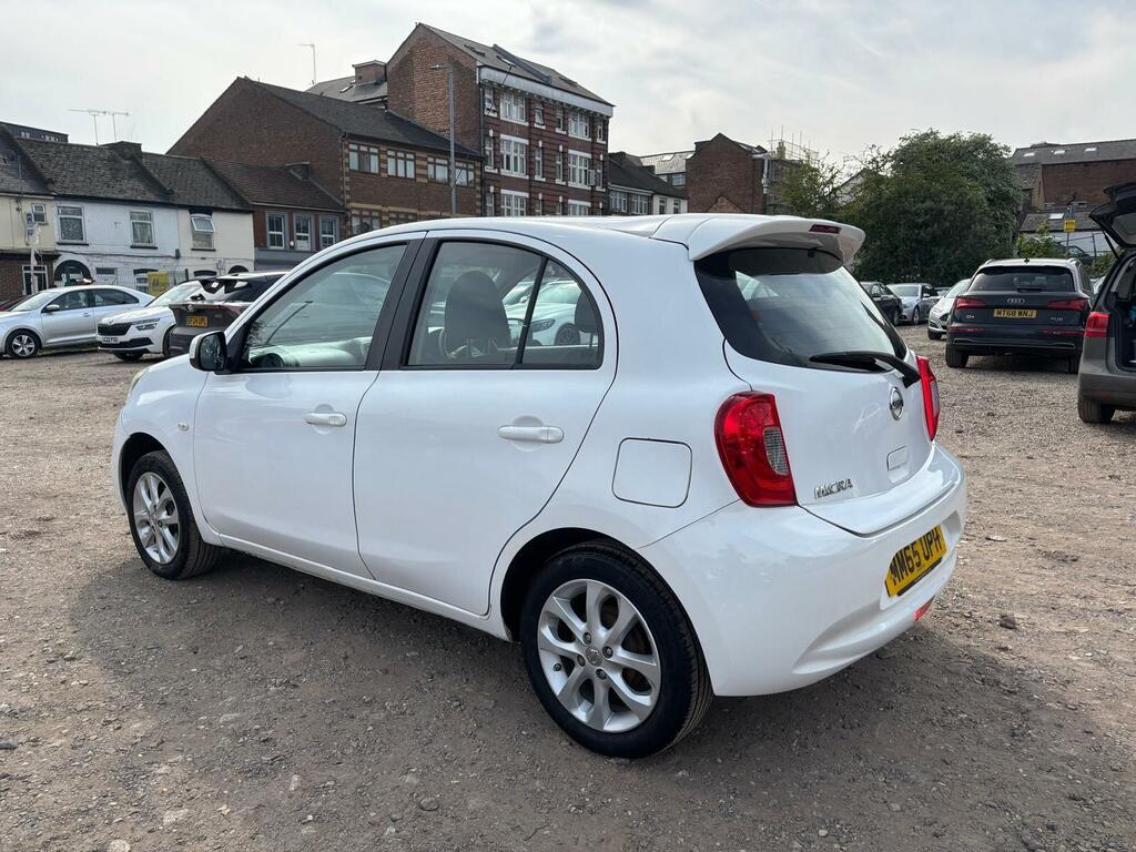 Nissan Micra 1.2 Acenta Euro 6 MM65UPH White #4