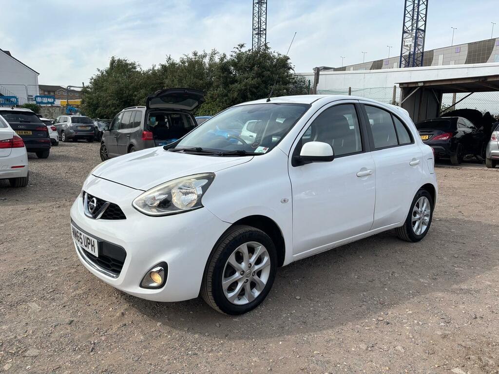 Nissan Micra 1.2 Acenta Euro 6 MM65UPH White #3