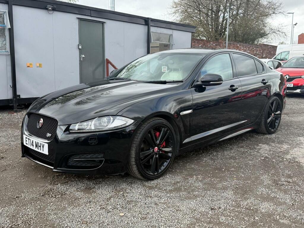 Jaguar XF Saloon 3.0D S V6 Portfolio Euro 5 Ss ET14MHY Black #3