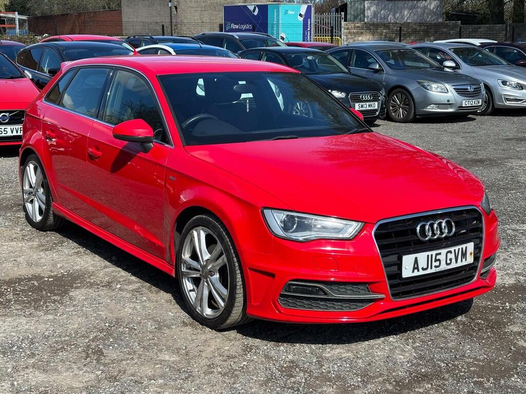 Audi A3 1.4 Tfsi S Line Sportback Euro 6 Ss Red