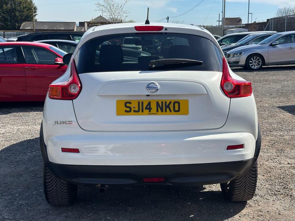 Nissan Juke Suv 1.6 N-tec Euro 5 17In Alloy 201414 SJ14NKO White #6