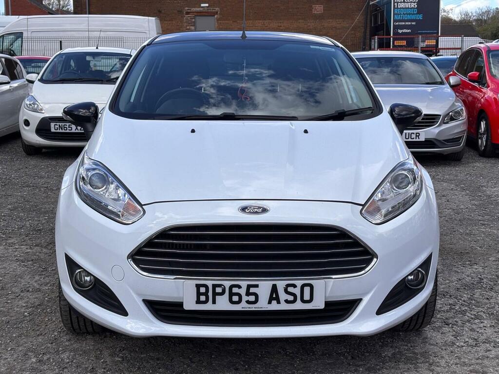Ford Fiesta Hatchback 1.0T Ecoboost Zetec White Edition Euro 6 BP65ASO White #2