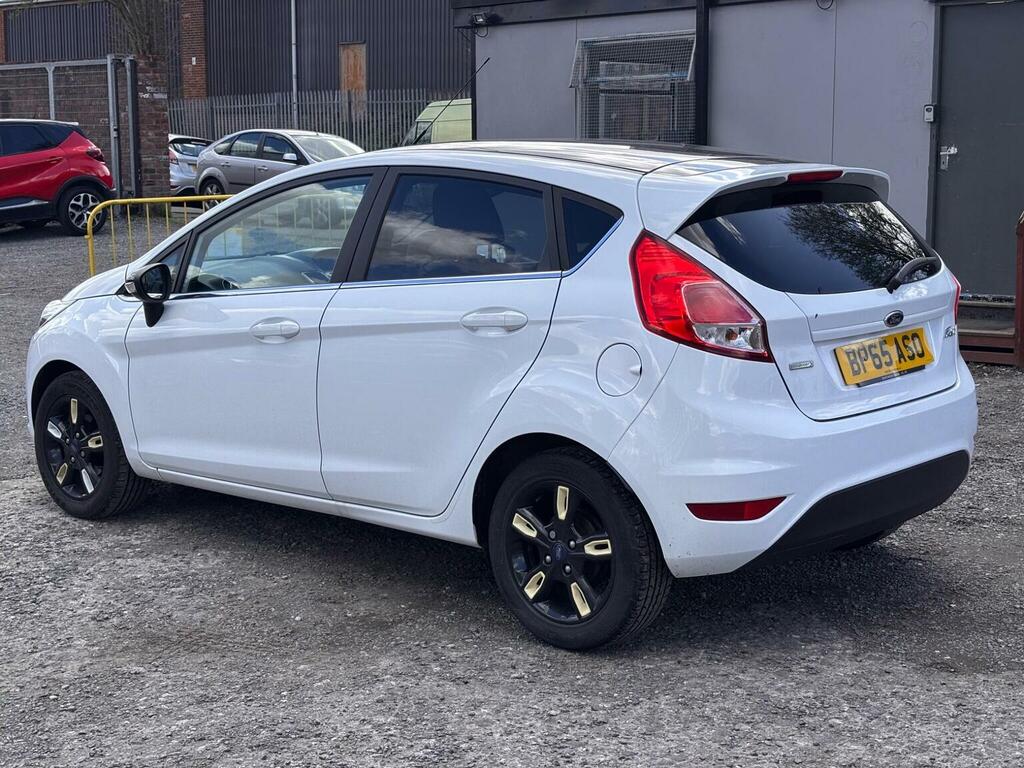 Ford Fiesta Hatchback 1.0T Ecoboost Zetec White Edition Euro 6 BP65ASO White #5