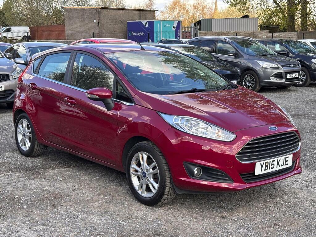 Ford Fiesta Hatchback 1.0T Ecoboost Zetec Euro 5 Ss 20 Red