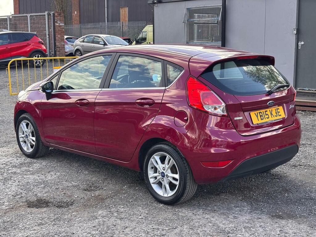 Ford Fiesta Hatchback 1.0T Ecoboost Zetec Euro 5 Ss 20 YB15KJE Red #5