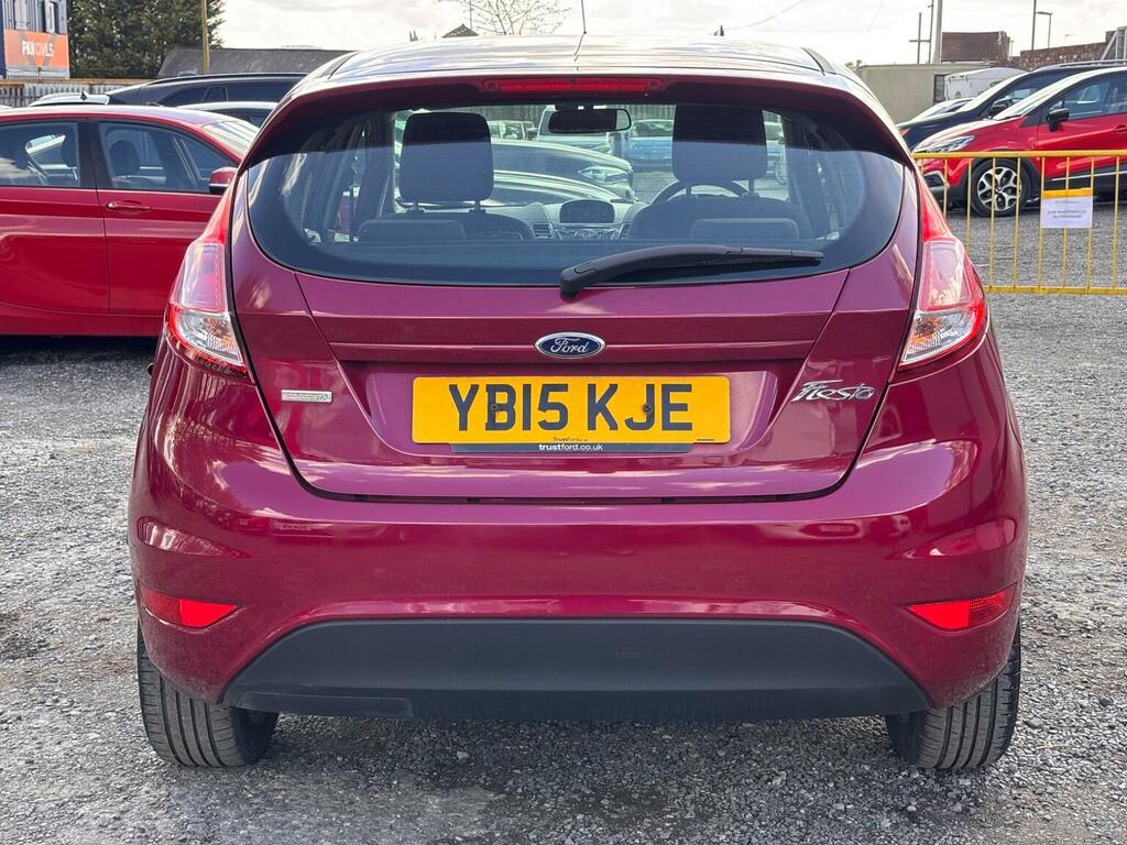 Ford Fiesta Hatchback 1.0T Ecoboost Zetec Euro 5 Ss 20 YB15KJE Red #6