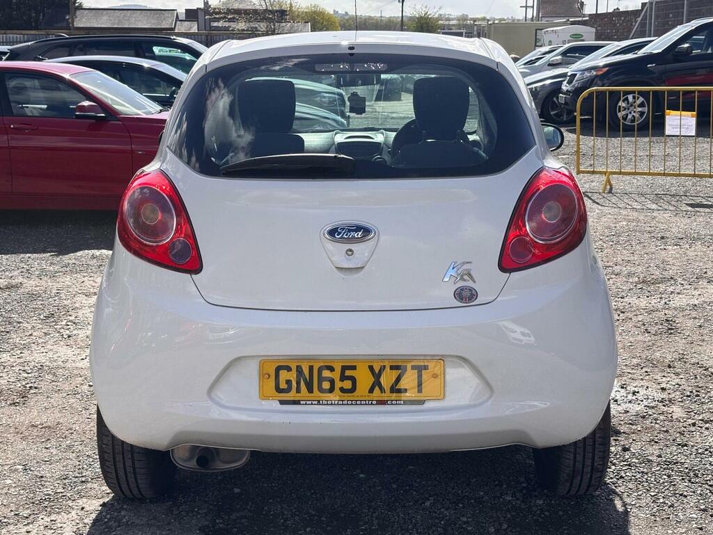 Ford KA Hatchback 1.2 Edge Euro 5 Ss 201565 GN65XZT White #6