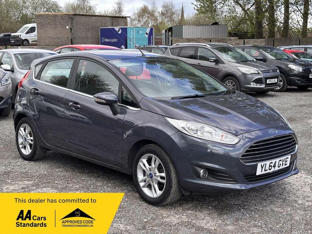 Ford Fiesta Hatchback 1.0T Ecoboost Zetec Euro 5 Ss 20 Grey