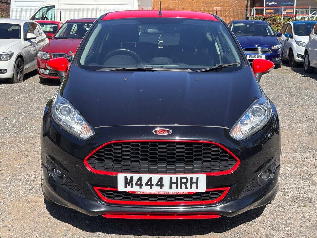 Ford Fiesta Hatchback 1.0T Ecoboost Zetec S Euro 6 Ss M444HRH Black #2