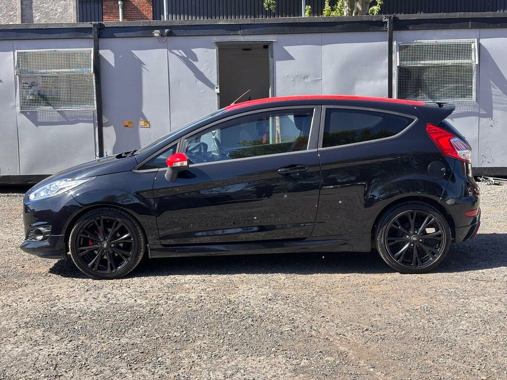 Ford Fiesta Hatchback 1.0T Ecoboost Zetec S Euro 6 Ss M444HRH Black #4