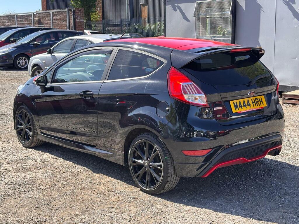 Ford Fiesta Hatchback 1.0T Ecoboost Zetec S Euro 6 Ss M444HRH Black #5