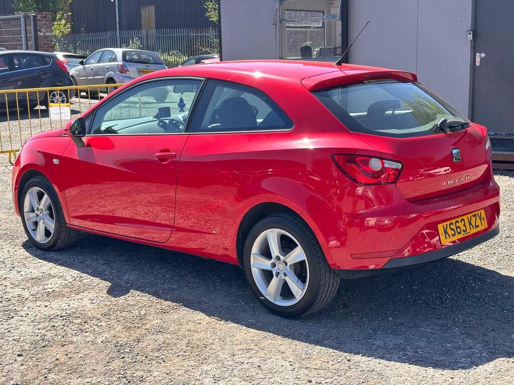 Seat Ibiza Hatchback 1.4 Toca Sport Coupe Euro 5 201363 KS63KZY Red #5