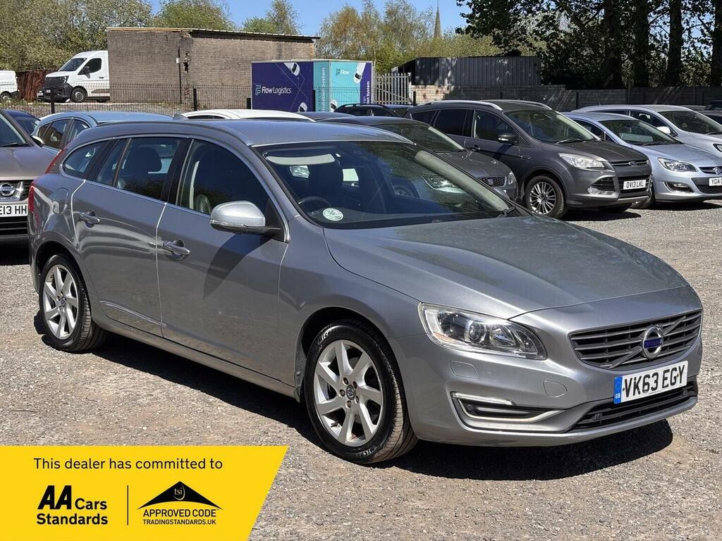 Volvo V60 Estate 2.0 D4 Se Lux Nav Geartronic Euro 5 Ss 5 Silver